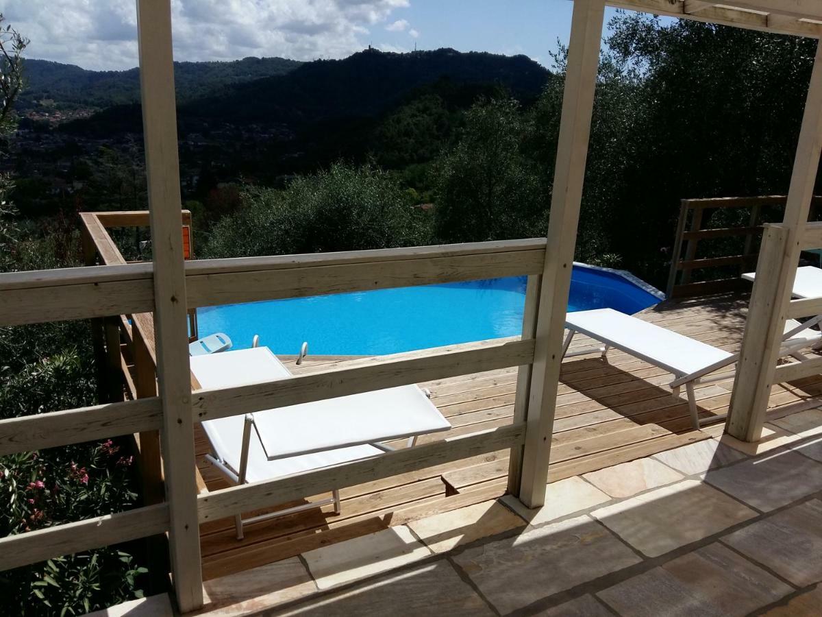 Valuable Rustic Tuscan Swimming Pool, Breathtaking View Of Camaiore Ngoại thất bức ảnh