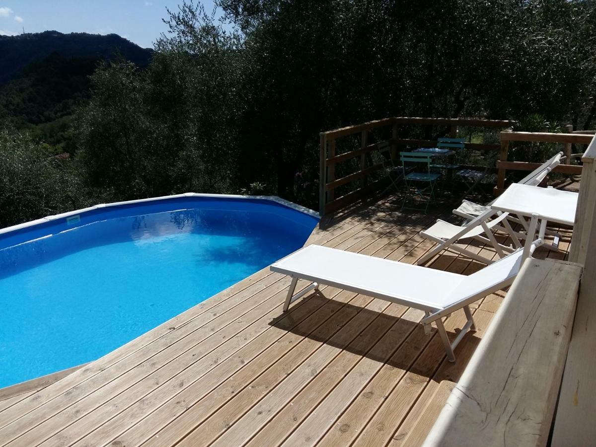 Valuable Rustic Tuscan Swimming Pool, Breathtaking View Of Camaiore Ngoại thất bức ảnh